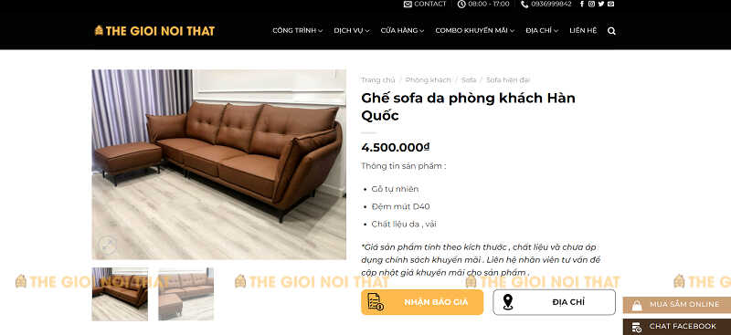 Giới thiệu một vài mẫu mã sofa giá rẻ để khách hàng tham khảo